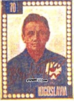 Sticker Božo Broketa - Craques do Campeonato Mundial de Futebol 1950
 n. 70 - A. AMERICANA
