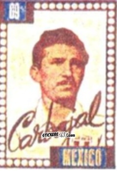 Sticker Carbajal - Craques do Campeonato Mundial de Futebol 1950
 n. 89 - A. AMERICANA

