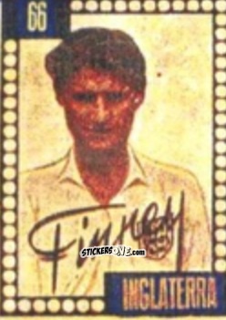 Figurina Tom Finney - Craques do Campeonato Mundial de Futebol 1950
 n. 66 - A. AMERICANA
