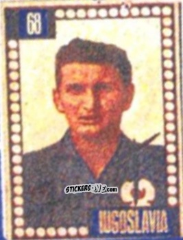 Cromo Ivan Horvat - Craques do Campeonato Mundial de Futebol 1950
 n. 68 - A. AMERICANA

