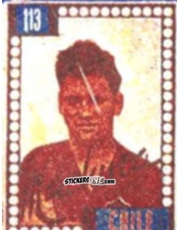 Figurina Manuel Machuca - Craques do Campeonato Mundial de Futebol 1950
 n. 113 - A. AMERICANA
