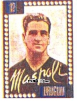 Cromo Roque Máspoli - Craques do Campeonato Mundial de Futebol 1950
 n. 12 - A. AMERICANA
