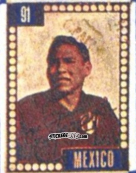 Figurina Alfonso Montemayor - Craques do Campeonato Mundial de Futebol 1950
 n. 91 - A. AMERICANA
