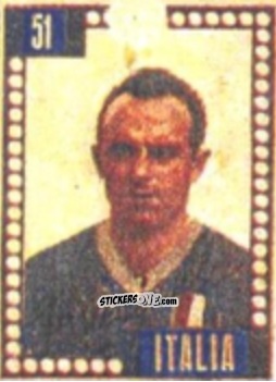 Figurina Muccinelli - Craques do Campeonato Mundial de Futebol 1950
 n. 51 - A. AMERICANA
