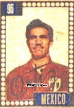 Sticker Héctor Benítez Ortiz - Craques do Campeonato Mundial de Futebol 1950
 n. 96 - A. AMERICANA
