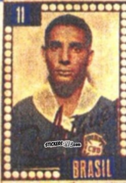 Sticker Francisco Rodrigues - Craques do Campeonato Mundial de Futebol 1950
 n. 11 - A. AMERICANA
