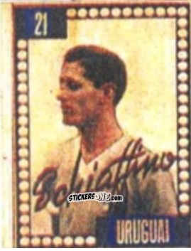 Cromo Schiaffino - Craques do Campeonato Mundial de Futebol 1950
 n. 21 - A. AMERICANA
