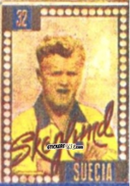 Figurina Skoglund - Craques do Campeonato Mundial de Futebol 1950
 n. 32 - A. AMERICANA
