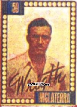 Figurina Billy Wright - Craques do Campeonato Mundial de Futebol 1950
 n. 59 - A. AMERICANA
