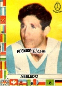Sticker Abeledo - Futebol Mundial 1962
 - VECCHI