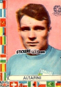 Sticker Altafini - Futebol Mundial 1962
 n. 162 - VECCHI