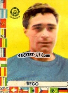 Sticker Bego - Futebol Mundial 1962
 n. 175 - VECCHI