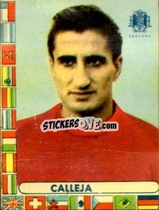 Sticker Calleja - Futebol Mundial 1962
 n. 104 - VECCHI