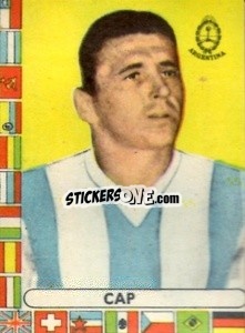 Sticker Cap - Futebol Mundial 1962
 - VECCHI