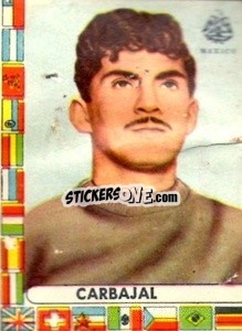Sticker Carbajal - Futebol Mundial 1962
 - VECCHI