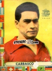 Sticker Carrasco - Futebol Mundial 1962
 - VECCHI