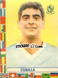Sticker Cubilla - Futebol Mundial 1962
 - VECCHI