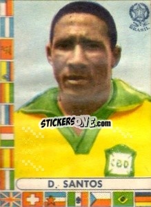 Sticker D. Santos - Futebol Mundial 1962
 n. 3 - VECCHI