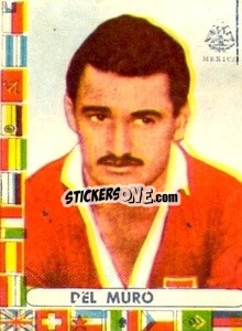 Sticker Del Muro - Futebol Mundial 1962
 n. 184 - VECCHI