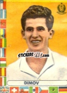 Sticker Dimov - Futebol Mundial 1962
 - VECCHI