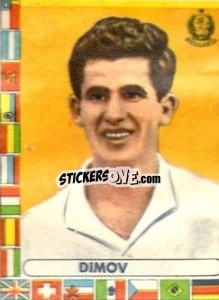 Sticker Dimov - Futebol Mundial 1962
 n. 59 - VECCHI
