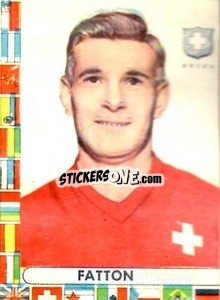 Sticker Fatton - Futebol Mundial 1962
 n. 214 - VECCHI