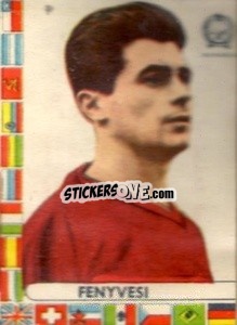 Sticker Fenyvesi - Futebol Mundial 1962
 n. 125 - VECCHI
