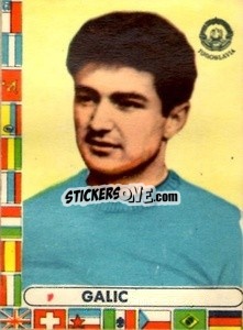 Sticker Galic - Futebol Mundial 1962
 - VECCHI
