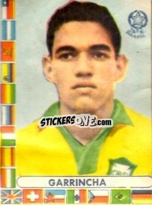 Sticker Garrincha - Futebol Mundial 1962
 - VECCHI