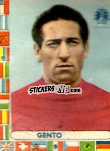 Sticker Gento - Futebol Mundial 1962
 - VECCHI