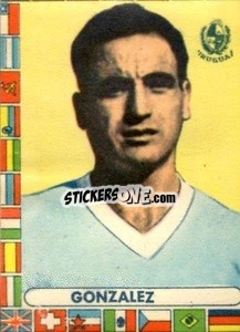Sticker Gonzalez - Futebol Mundial 1962
 - VECCHI