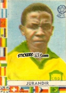 Sticker Jurandir - Futebol Mundial 1962
 n. 10 - VECCHI