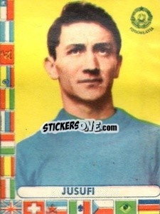 Sticker Jusufi - Futebol Mundial 1962
 - VECCHI