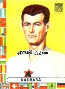 Sticker Kadraba - Futebol Mundial 1962
 n. 234 - VECCHI