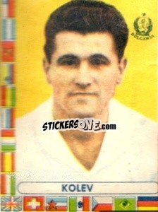 Sticker Kolev - Futebol Mundial 1962
 - VECCHI