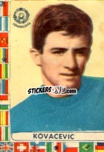 Sticker Kovacevic - Futebol Mundial 1962
 - VECCHI