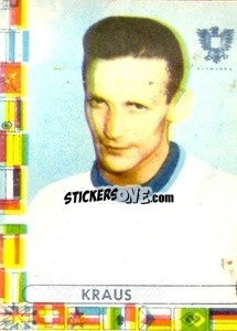 Sticker Kraus - Futebol Mundial 1962
 n. 32 - VECCHI