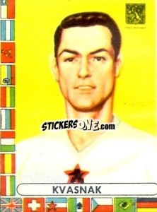 Sticker Kvasnak - Futebol Mundial 1962
 n. 233 - VECCHI