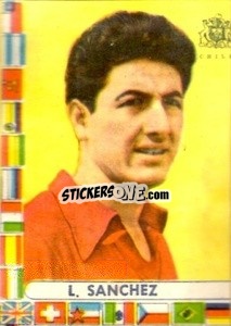 Sticker L. Sanchez - Futebol Mundial 1962
 n. 81 - VECCHI