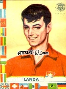 Sticker Landa - Futebol Mundial 1962
 - VECCHI