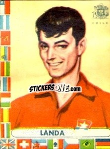 Sticker Landa - Futebol Mundial 1962
 n. 83 - VECCHI