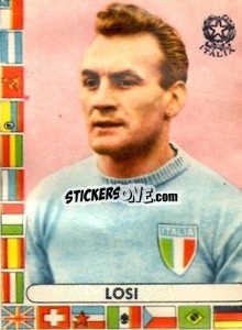 Sticker Losi - Futebol Mundial 1962
 n. 151 - VECCHI