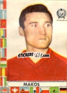 Sticker Makos - Futebol Mundial 1962
 n. 128 - VECCHI