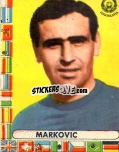 Sticker Markovic - Futebol Mundial 1962
 - VECCHI