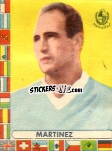 Sticker Martinez - Futebol Mundial 1962
 n. 237 - VECCHI