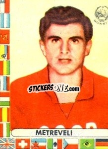 Sticker Metreveli - Futebol Mundial 1962
 n. 202 - VECCHI