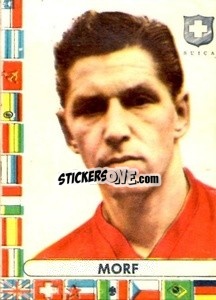 Sticker Morf - Futebol Mundial 1962
 n. 209 - VECCHI