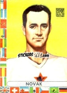 Sticker Novak - Futebol Mundial 1962
 n. 224 - VECCHI