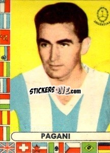 Sticker Pagani - Futebol Mundial 1962
 n. 55 - VECCHI