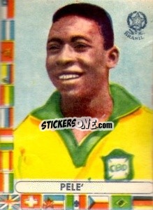 Sticker Pele - Futebol Mundial 1962
 - VECCHI